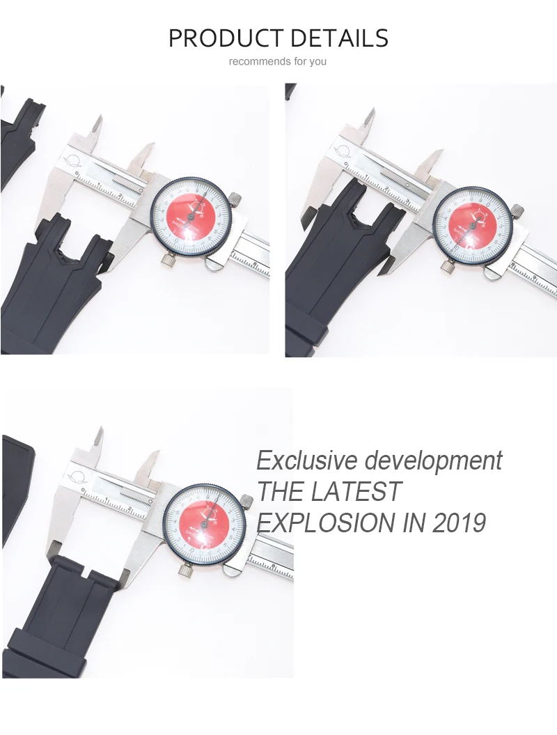 26 мм силиконовый ремешок для часов для Invicta Excursion модель 24276 52 мм ремешок для часов браслет ремень удобный и водонепроницаемый