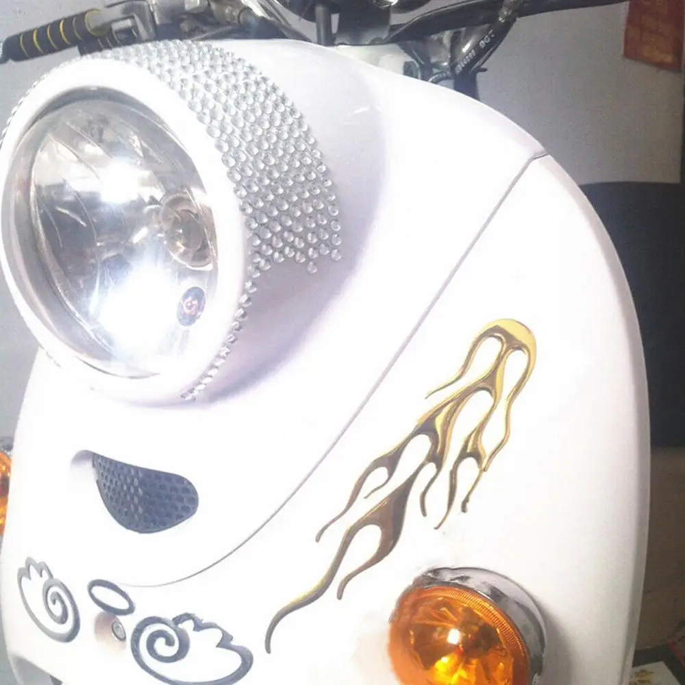 2 шт. универсальный упор для мотоцикла газа топливного масла 3D ПВХ новая