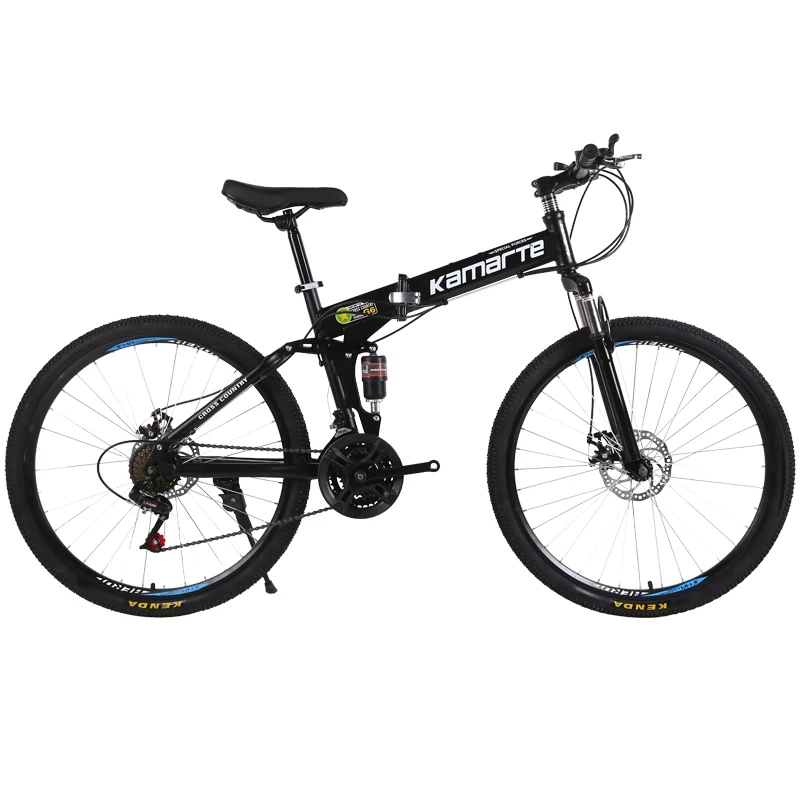 Kaufen 24 Variabler Geschwindigkeit Mountainbike 24 Oder 26 Inch Klapp Fahrrad Günstige Erwachsene Doppel Disc Mountainbike Speichen Rad Berg Fahrrad