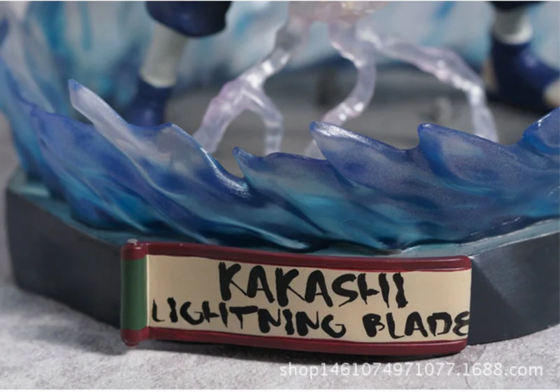 

Hokage Anime Figure Statue Toynami Thunder Electric Hatake Kakashi Santiago Assassination force PVC Action Figma Model Toys