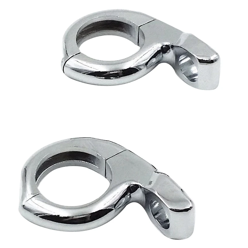

1 Inch 25mm Chrome Turn Signal HandleBar Clamp on Mirrors Adapter Mount ATV Motorcycle Scooter