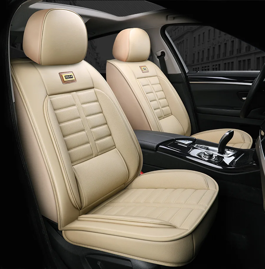 Новые кожаные чехлы для сидений автомобиля kia Rio 3 4 Sorento 2005 2007 2011 2013 soul spectra styling