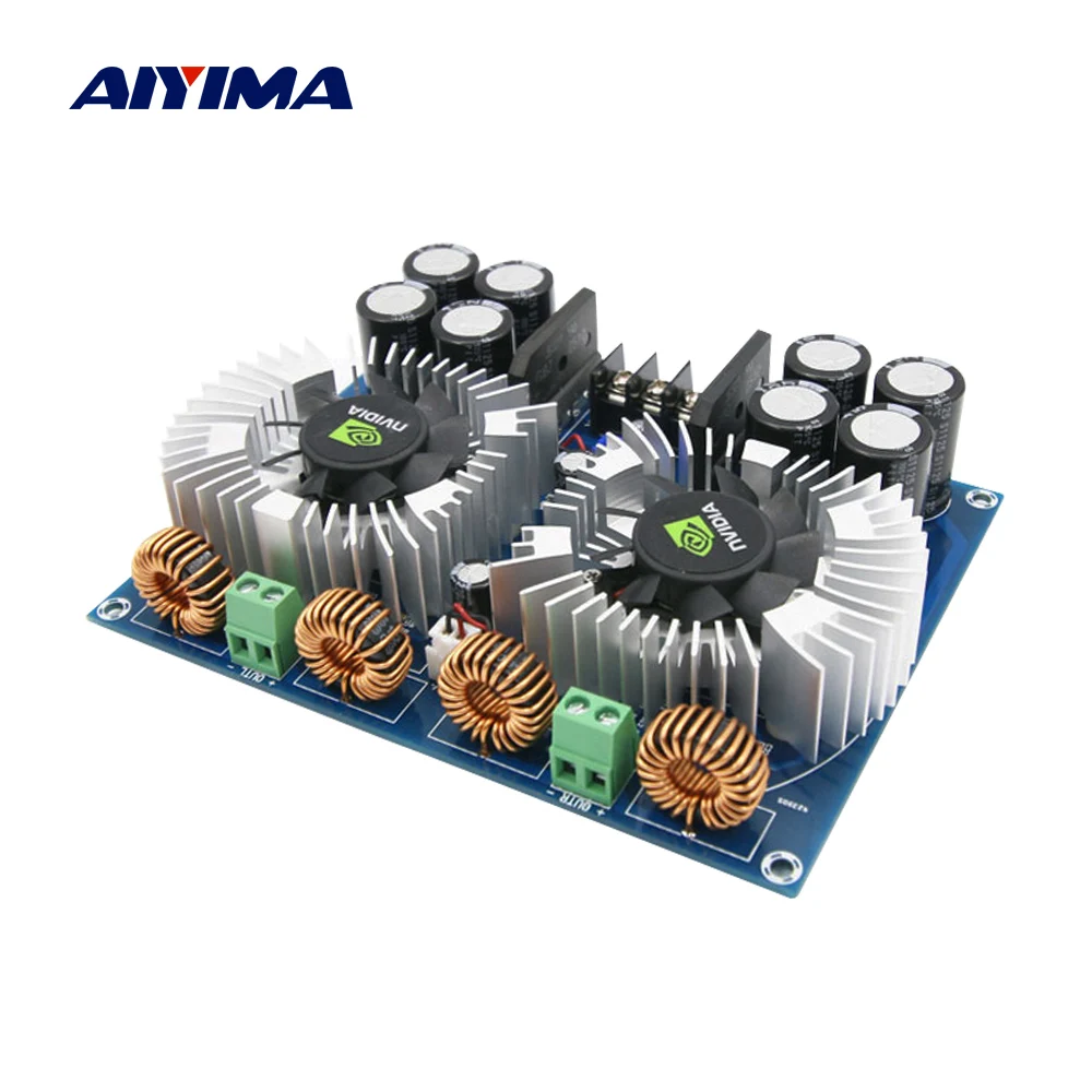 AIYIMA tda8954-й цифровой усилитель звука плата класса AD 420Wx2 стерео BTL мощности для