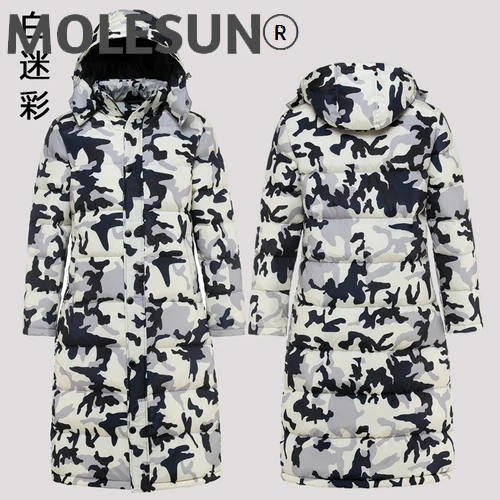

AKOOSUN Parka Winter Jacket Men Clothing Hooded Clothes Glossy Men's Down Jackets -30 Thick Coat Male Hommes Veste LXR956