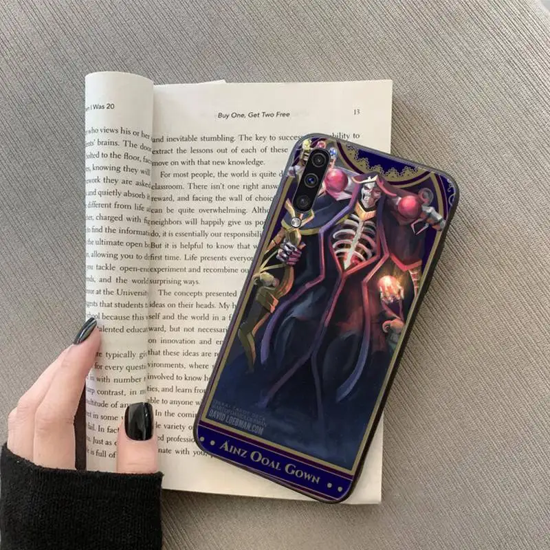 

Overlord Ferocious Skull Cartoon Phone Case For Samsung galaxy S 7 8 9 10 20 edge A 6 10 20 30 50 51 70 note 10 plus