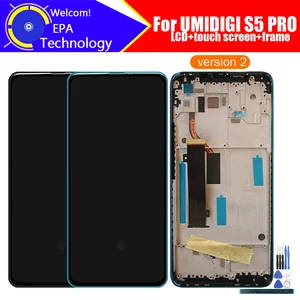 6 39 inch umidigi s5 pro lcd displaytouch screen digitizerframe assembly 100 original lcdtouch digitizer for umidigi s5 pro free global shipping