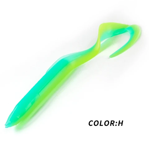 Eel de baru -iscas macias de 20cm 15cm iscas artificiais de pesca silicone bass pike minnow swimbait jigging plástico iscas