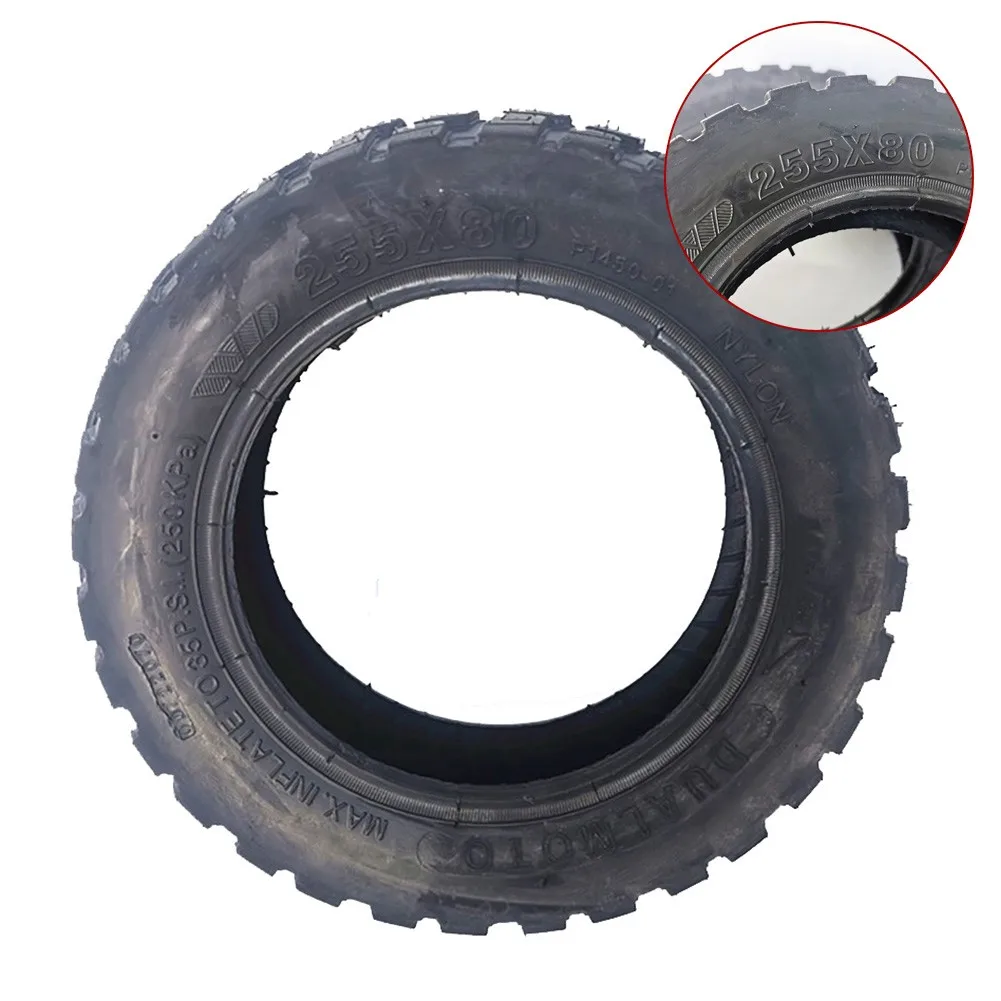 

10 Inch Tire 255x80 Electric Outer Replacement Rubber Scooter Tire Tyre