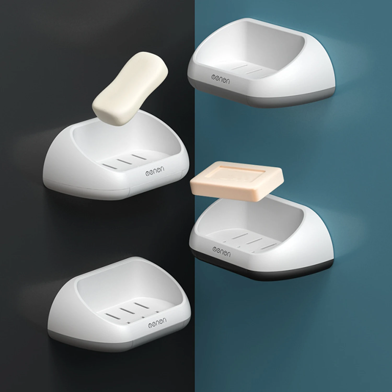 Настенный держатель для мыла слив ванной душа воды чехол кухонной раковины |