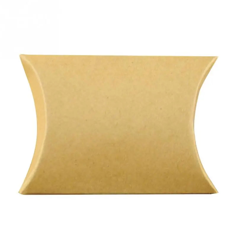 50 шт. картонная подарочная коробка для конфет подушка в форме украшение детское