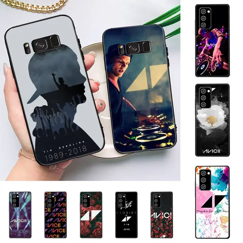 Avicii DJ Tim Bergling Excellent Phone Case For Samsung Galaxy Note 10Pro Note 20ultra cover for note20 note10lite M30S