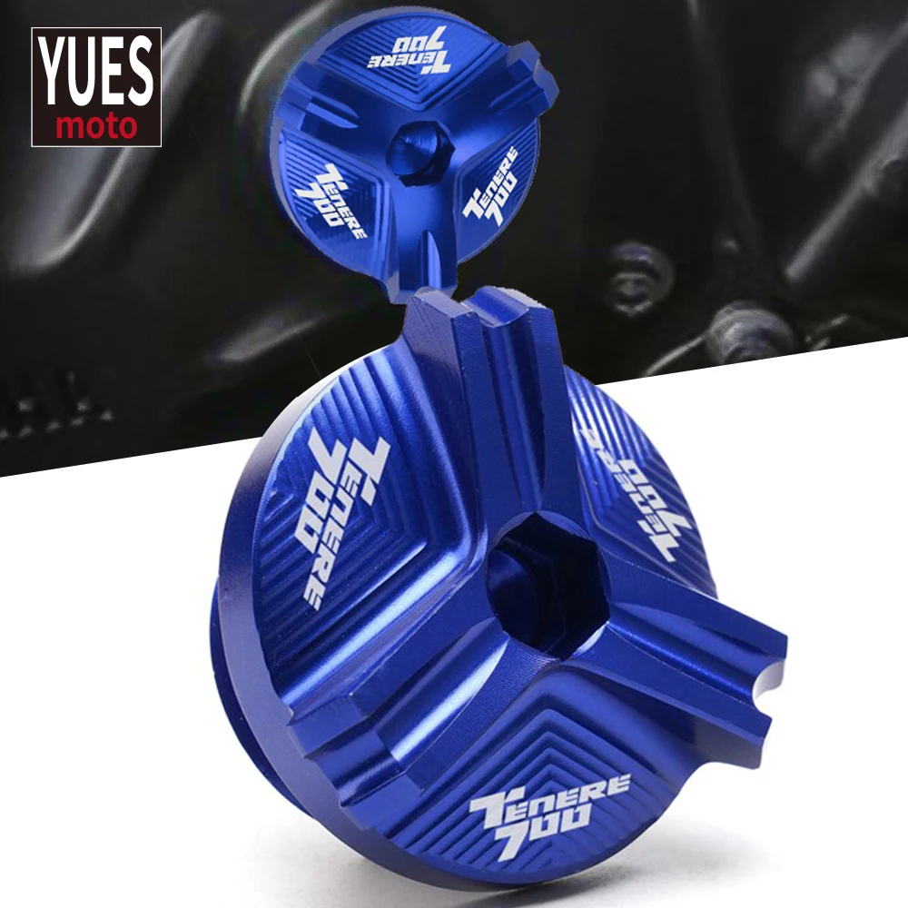 

Motorcycle Accessories Performance Oil Filler Cover Engine Plug Cap For Yamaha Tenere 700 T700 Tenere700 2019 2020 2021