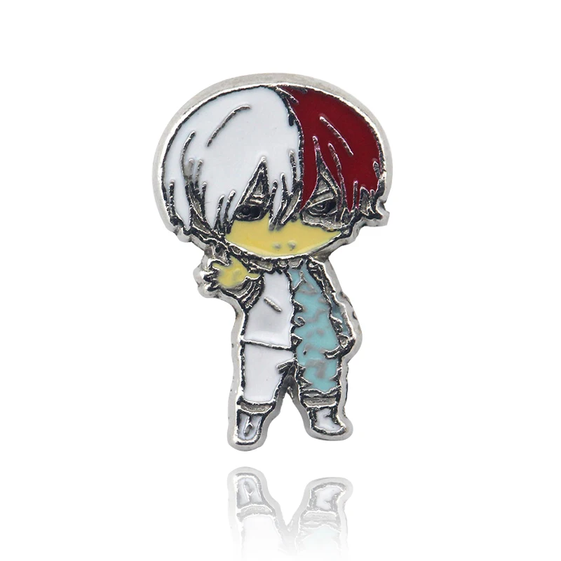 Brooch Горячая аниме мой герой Academy брелок Boku No Hero Academy брелки для мужчин и женщин автомобильные подарки, держатель для ключей Брелоки - Цвет: Brooch