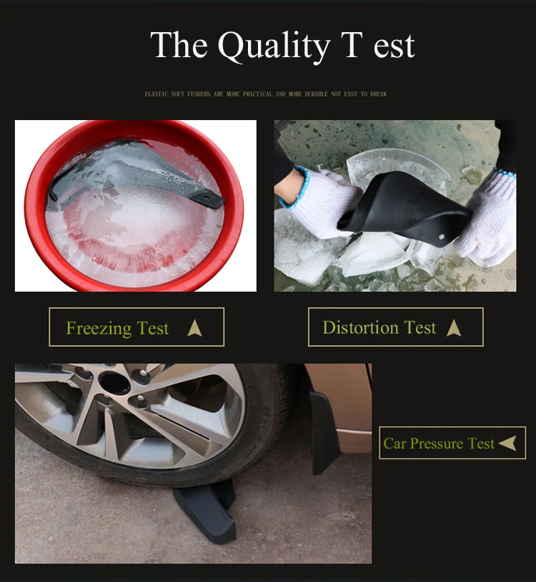 Автомобильные Брызговики для Ford Fiesta хэтчбек крыло передние ABS пластик 4 шт 2009 2010