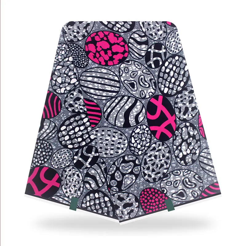 

2021 Ankara Wax Veritable 100% Cotton High Quality African Fabric Wax Print African Ankara Fabric Veritable Wax 6yards