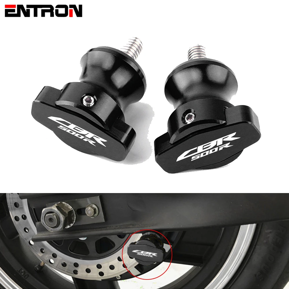 

For HONDA CBR500R 2012 2013 2014 2015 2016 2017 2018 2019 2020Motorcycle Accessories 8mm CNC Swingarm Spools Slider Stand Screws