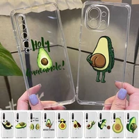 yndfcnb avocado aesthetic art phone case for redmi note 5 7 8 9 10 a k20 pro max lite for xiaomi 10pro 10t