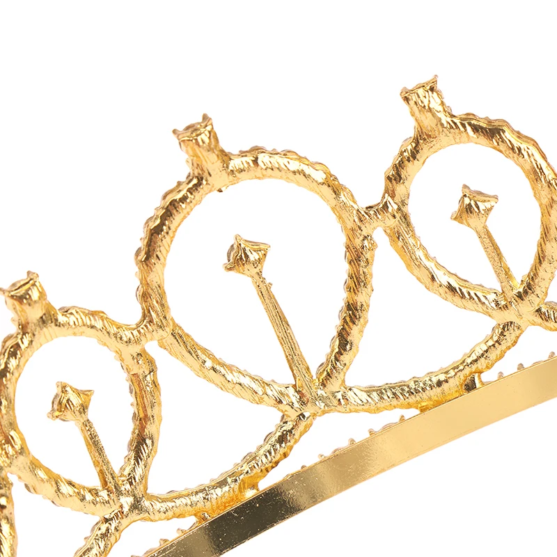 Тиара с короной и кристаллами для девочек пояс на плечо празднования дня