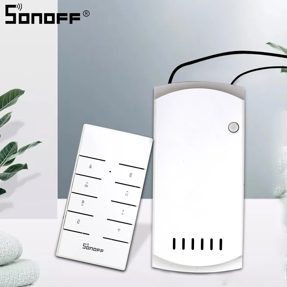 Умный потолочный вентилятор SONOFF IFAN03/RM433 с Wi Fi и диммером со светодиодсветильник