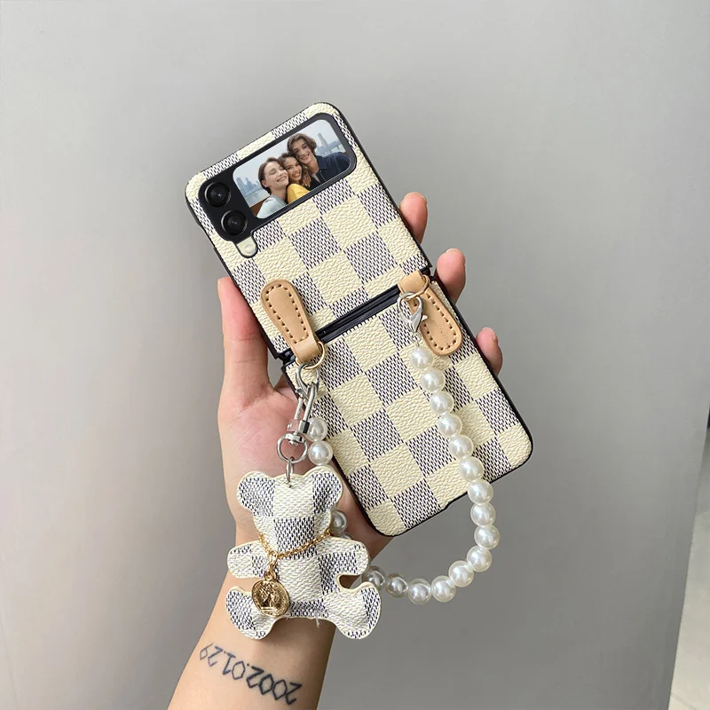 Складной чехол для Samsung zflip3 складной Z-flip3 фотопленка f7110 экран брендовый женский