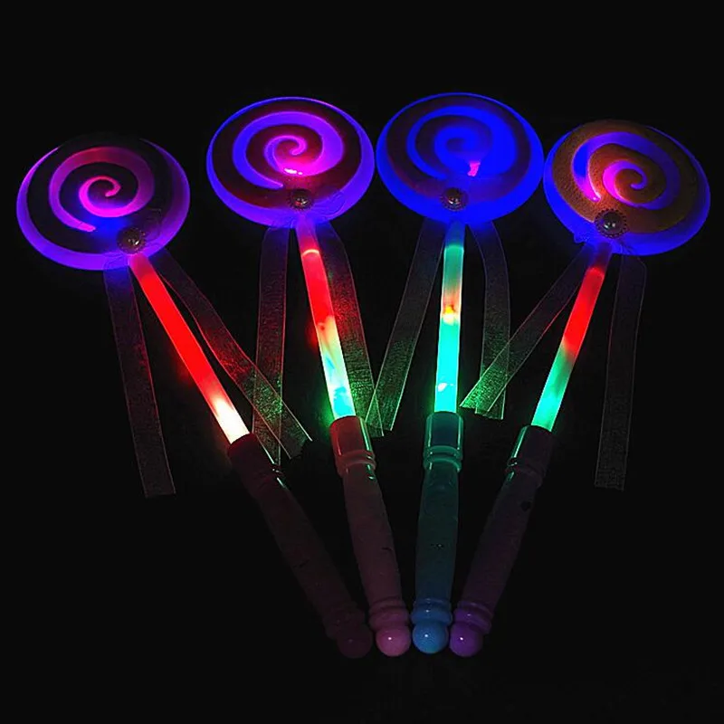 

Light-Up Lollipop Fairy Wand Sticks Girls Princess Flashing Glow Party Gift Toys Wedding Birthday Christmas Xmas