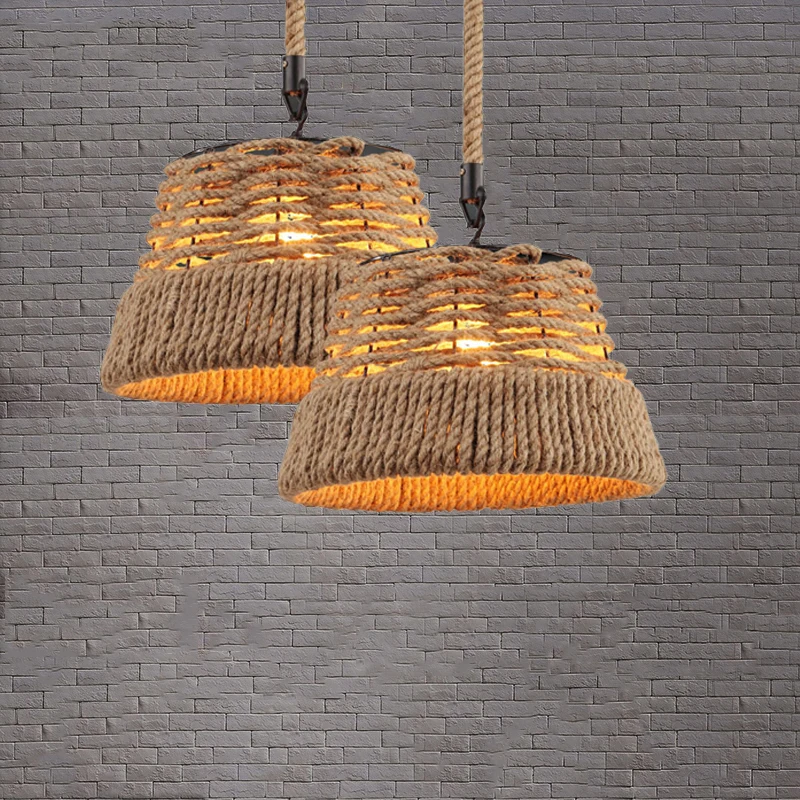 Винтажная люстра в стиле ретро Лофт освещение для ресторана спальни бара клуба