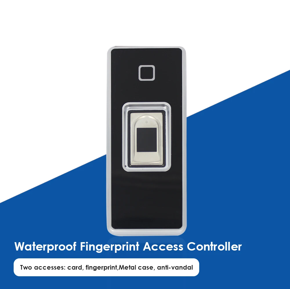 

Fingerprint Access Control System IP68 Waterproof RFID Access Standalone Wiegand Controller 26 Fingerprint 125KHz Reader