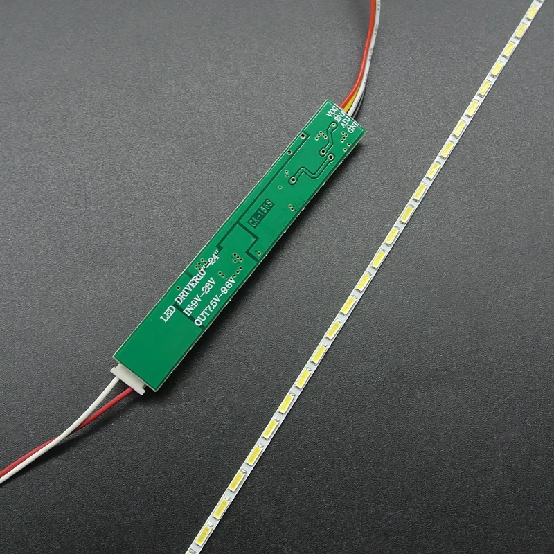 10pcs/lot 310-335mm Adjustable brightness led backlight strip kit Update your 14.1-15.4inch laptop ccfl lcd to panel screen | Электронные