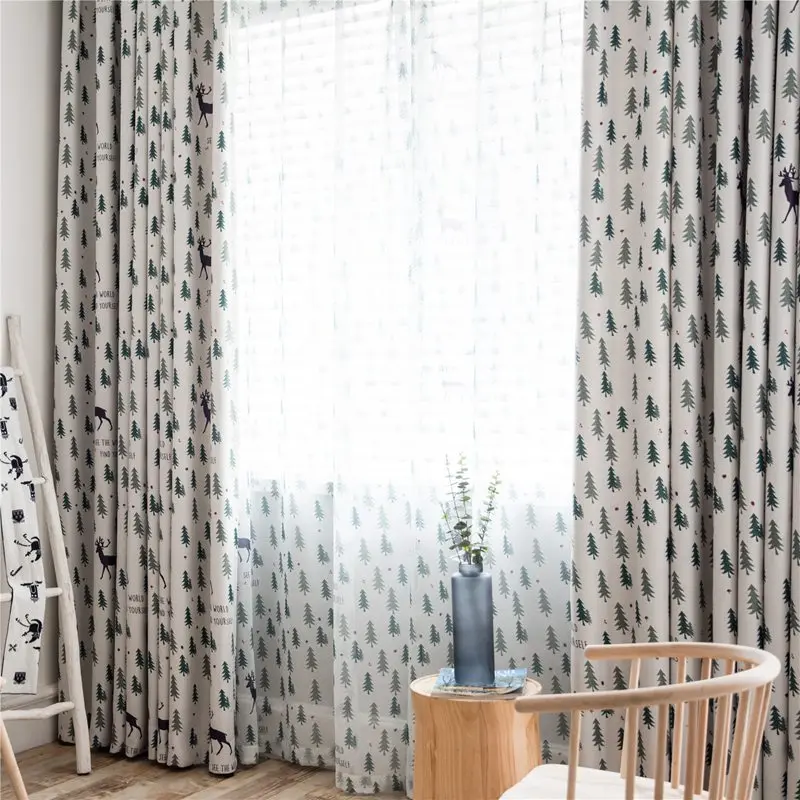 Занавески GYC2295 с фиксированной высотой и шириной оконные занавески для спальни