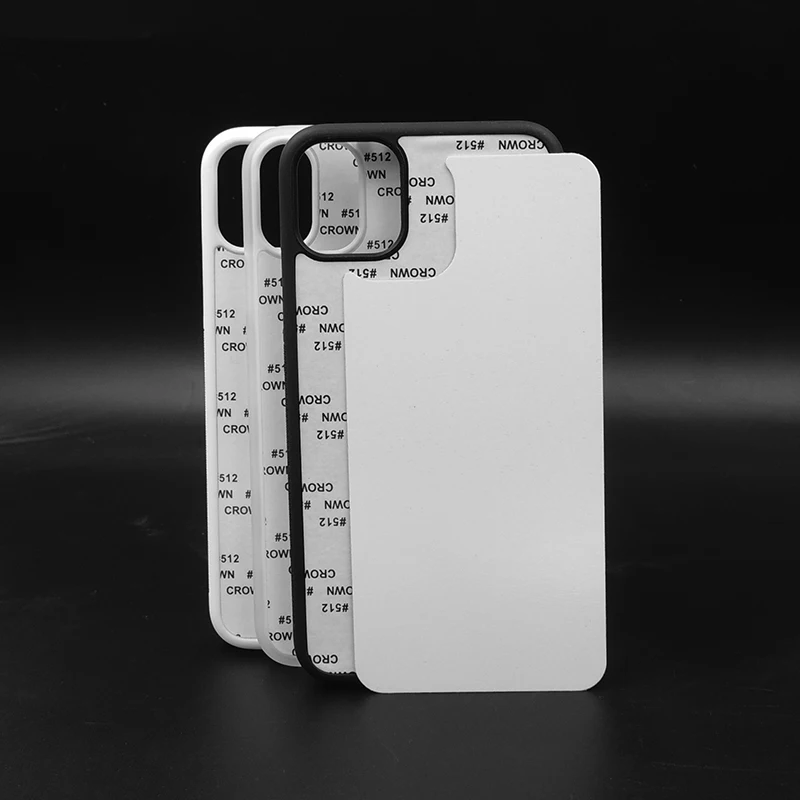 2d Резиновый термополиуретановый сублимационный чехол для iphone 12 pro mini 7 8 XS / XR Max с