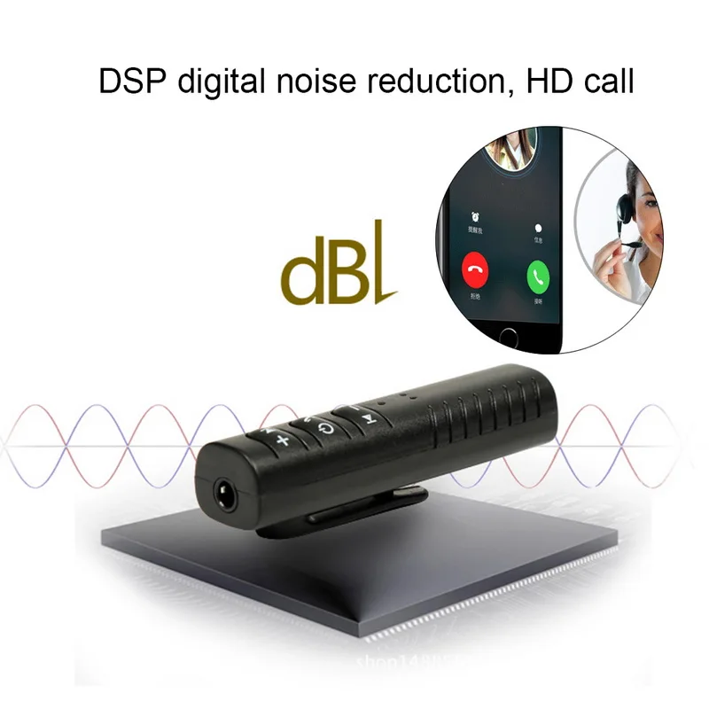 

3.5mm jack Bluetooth Car Kit Hands free Music Audio Receiver Adapter Auto AUX Kit for Cellphone Speaker Headphone Bluetooth Aux