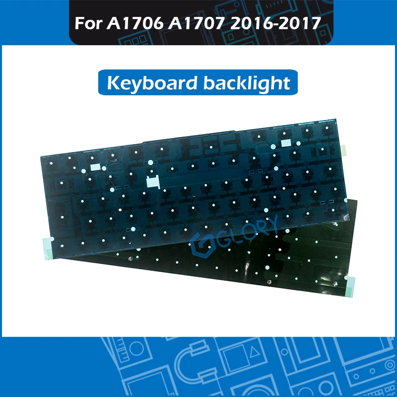 Новинка Подсветка клавиатуры A1706 A1707 черная крышка фольгированная бумага экран