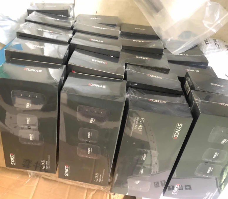 Беспроводная петличная микрофонная система SYNCO G1 G1A1 G1A2 для смартфона ноутбука DSLR