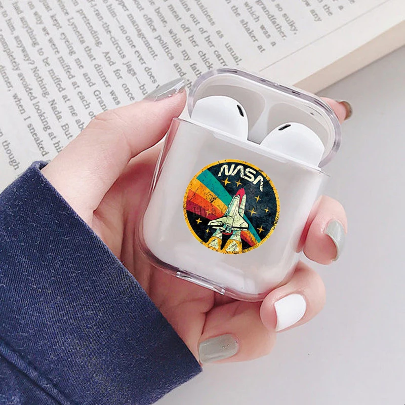 

Чехол для AirPods 2 Чехол из ТПУ для Apple, прозрачный, для Airpods 1