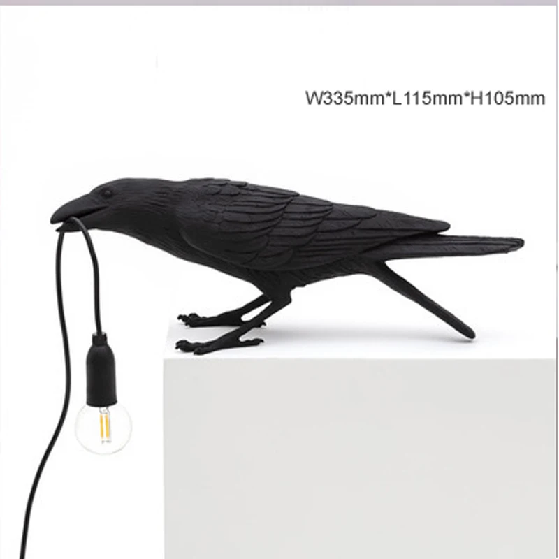 

Bird Table Lamp Italian Seletti light Bird Led Desk lamp Animal Lucky bird Living Room Bedroom Bedside lamp Home Decor Fixtures