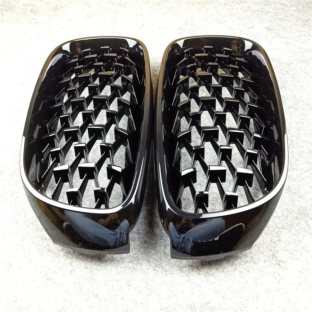 

Car Auto Grille For B-MW 3 Series GT F34 2012 2013 2014 2015 2016 Full Black ABS Material Replacement Original Mesh Grilles