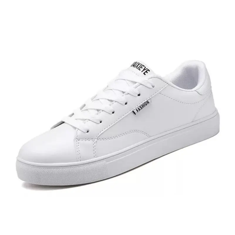 

White Vulcanized Sneakers Boys Cheap Flat Comfortable Shoes Men Autumn Spring 2021 Fashion Sneakers