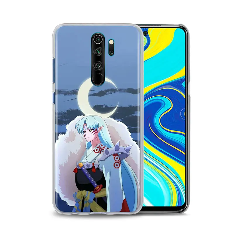 

Inuyasha Cartoon Phone Case For Xiaomi Redmi Note 9S 10 Pro Max 9T 8 8T 9 Pro 8A 7 7A 9A 9C Hard PC Back Cover Shell Coque Capa