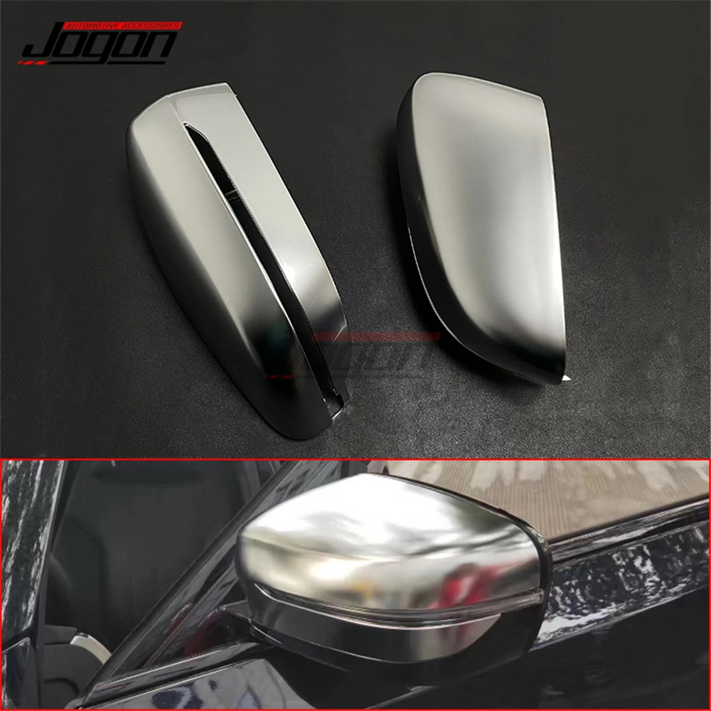 

Chrome Matte Side Wing Rear View Rearview Mirror Cap Cover Trim Case Shell For BMW 5 Series G30 & 6 7 8 Series G32 G11 G12 G14