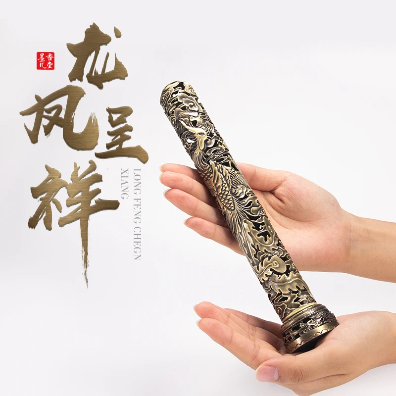 Дракон Ладан горелки металлический палочки держатель ароматный запах дыма