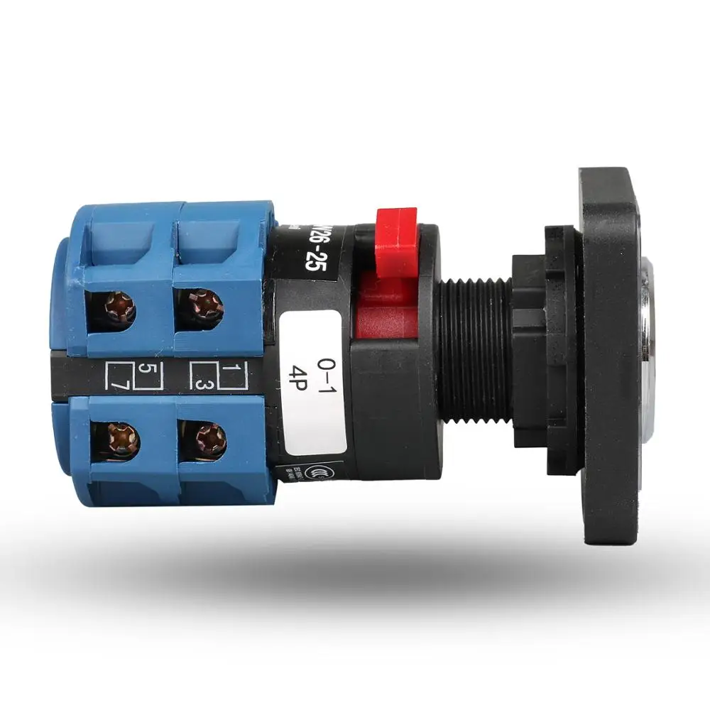 CANSEN LW26-25 CA20 690V Ith 25A поворотный кулачковый переключатель с кнопкой ВКЛ/ВЫКЛ 2