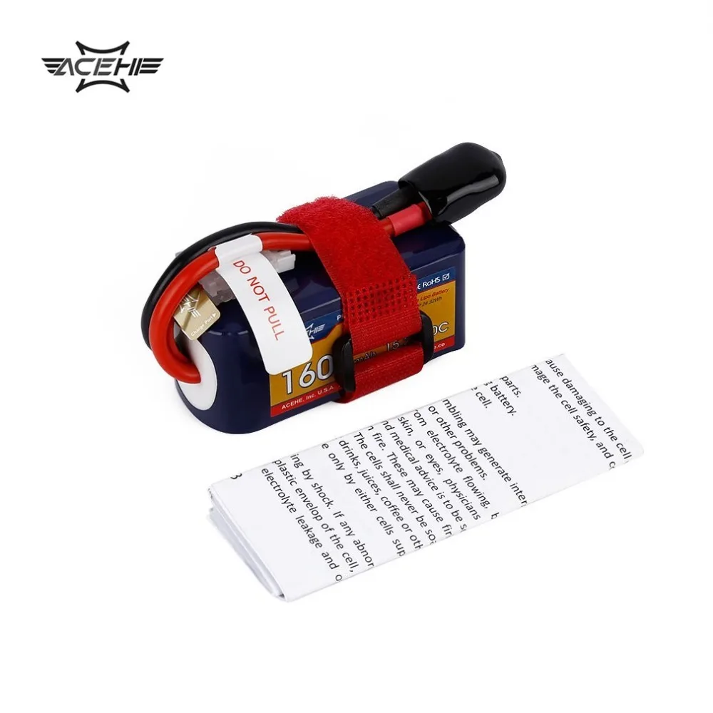1 шт. ACEHE 15,2 V 1600mAh 50C 4S1P 24,32wh с XT60 вилкой высокого напряжения Lipo батарея