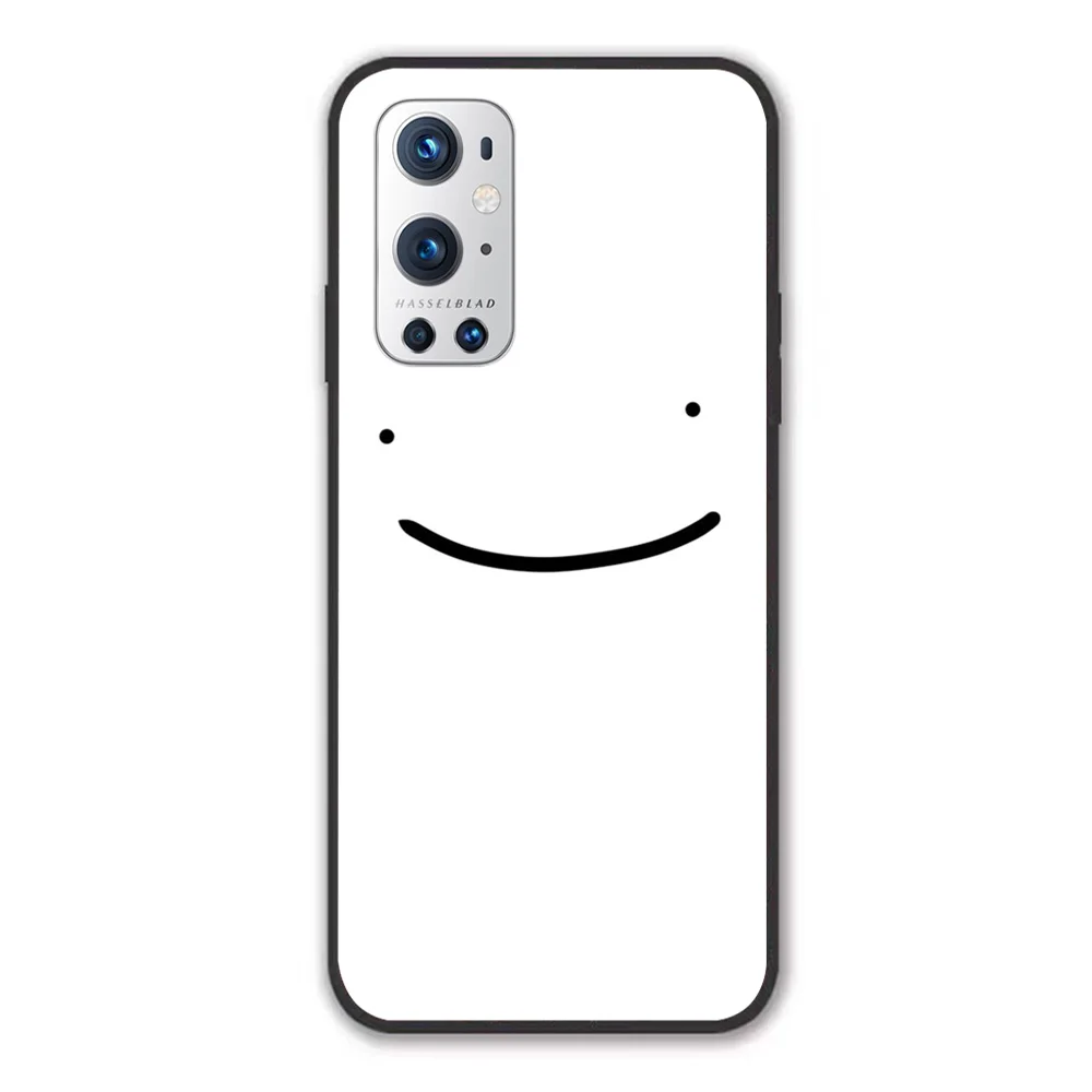 

For OnePlus Dream face Soft TPU Border OnePlus 7 7T 7Pro 8 8T 8Pro 9 9Pro Case