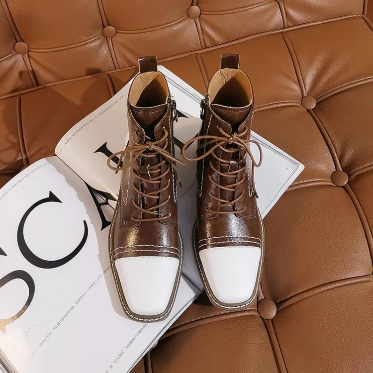 

Martin boots women's boots new short boots women's trendy fashion boots zipper boots short high heel boots X678