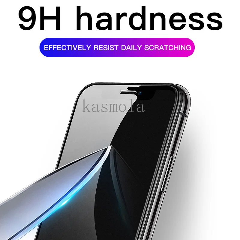 Закаленное стекло 9H для iPhone 8 7 6 6S Plus 5 SE 2 шт. защитная пленка 11 Pro Max X XR XS | Мобильные