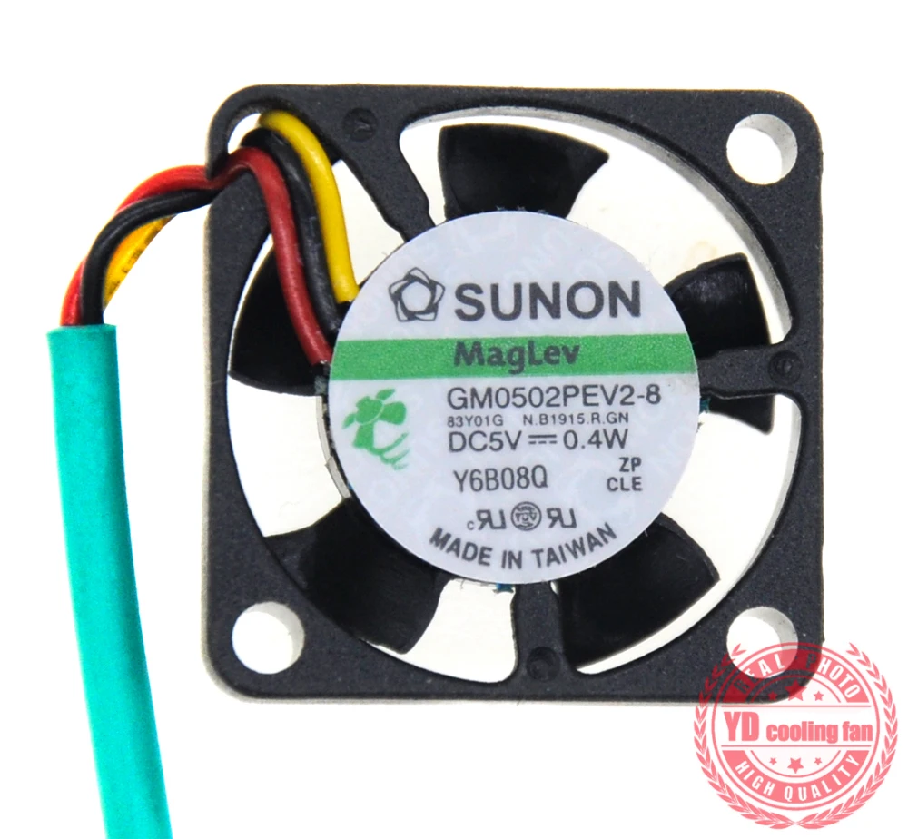 Новый SUNON GM0502PEV2 8 2506 5V 0 4 W 2 5 CM бесшумный микро Вентилятор охлаждения|micro cooling fans|cooling