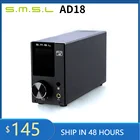SMSL AD18 80W2 Bluetooth 4,2 Hi-Fi USB DSP цифровой усилитель мощности, ЦАП-усилители, усилитель звука