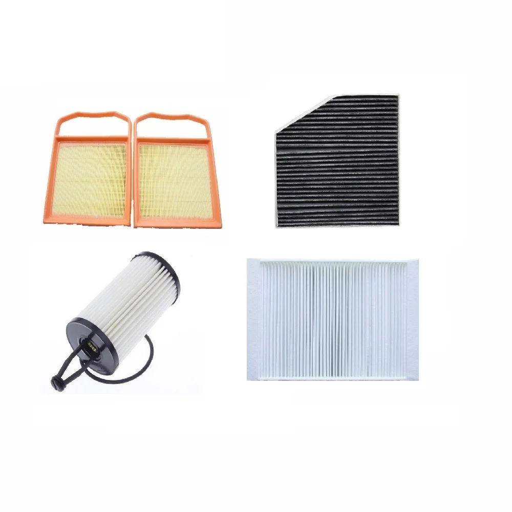 

Air Filter Cabin Filter Oil Filter For Mercedes C-CLASS W205 A205 C205 S205 2014-2019 C43AMG C400 C450 Model Car Filter Set
