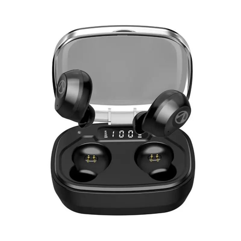 

X10Plus Wireless Headset Bluetooth-compatible V5.0 Digital Display Deep Waterproof For Mobile Phones Charging