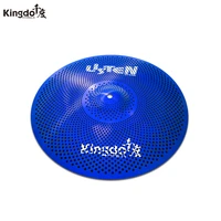 kingdo low volume cymbals for drum sets 18crash cymbal